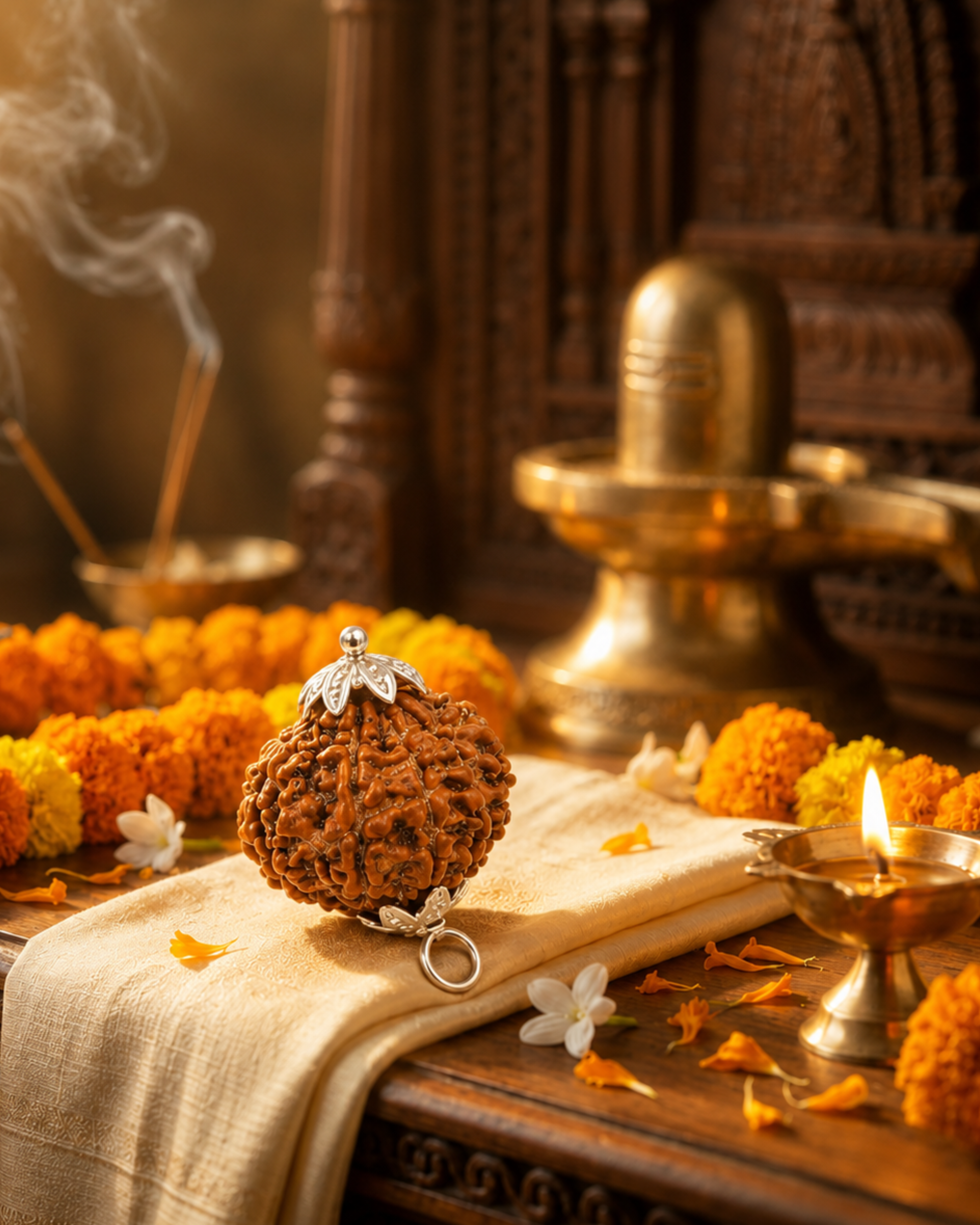 10-Mukhi Nepali Rudraksh (10 मुखी नेपाली रुद्राक्ष)